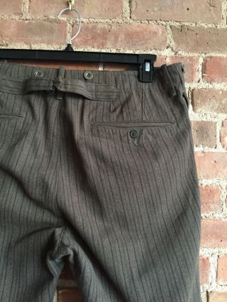 Rrl Men’s Buckleback Pants,  100 Cotton Vintage Effect Sz 34
