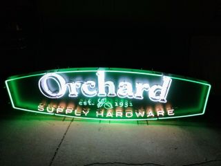 Osh Orchard Supply Hardware In Store Neon Advertising Sign Htf And Rare