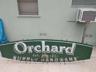 OSH Orchard Supply Hardware in store NEON advertising sign htf and rare 4