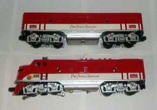 Vintage Lionel Texas Special Train Set Boxes 2245p 2245c