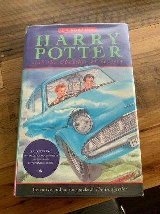 Rare Harry Potter And The Chamber Of Secrets Hardcover True 1st/1st Bloomsbury