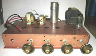 Vintage Westinghouse Single - Ended Tube Stereo Preamp / Amplifier