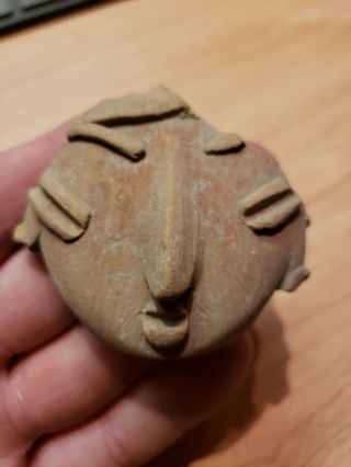 Mlc 1579 Meso American Pre Columbian Clay Human Effigy Idol Artifact
