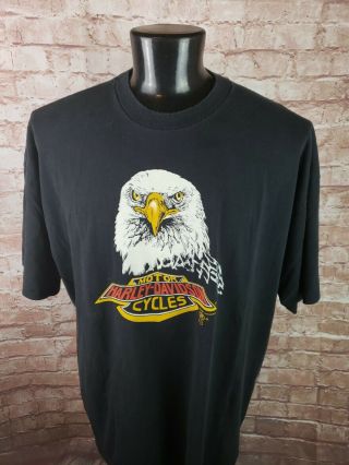 Vintage 80s Harley Davidson T Shirt Eagle Size Xxl 3xl Insanely Rare