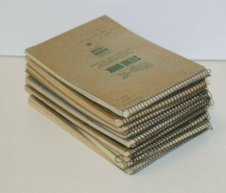 Apollo Engineer Lunar 1966,  1967,  1968,  1969,  1970,  1971,  1973 Rare Journals