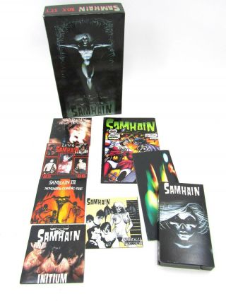 Rare Vintage Samhain Box Set - Complete Including Comic