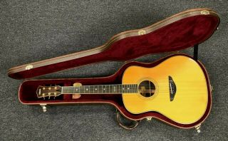 Yamaha L - 500 Acoustic Guitar W/ Carrying Case 1999 - 2004 Rare