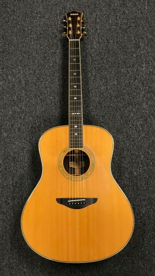 YAMAHA L - 500 Acoustic Guitar w/ Carrying Case 1999 - 2004 RARE 2