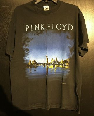 Vintage Pink Floyd Wish You Were Here T - Shirt Delta 1996 Size L Vtg Htf