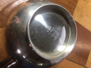 Sterling Silver Cream Pitcher Sugar Bowl by Fisher,  Trophy 297 Grams Not Scrap 4