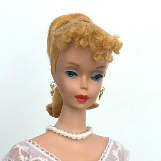 4 Vintage Ponytail Barbie Blonde (nude) 1960