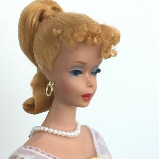 4 vintage ponytail Barbie blonde (nude) 1960 2