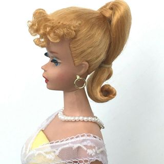 4 vintage ponytail Barbie blonde (nude) 1960 5