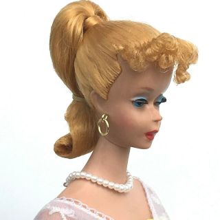 4 vintage ponytail Barbie blonde (nude) 1960 6