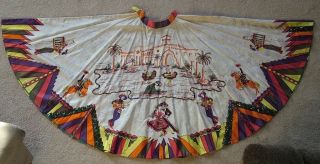 Gorgeous Hacienda Circle Skirt Signed By Madalyn Miller,  Vintage 1950 