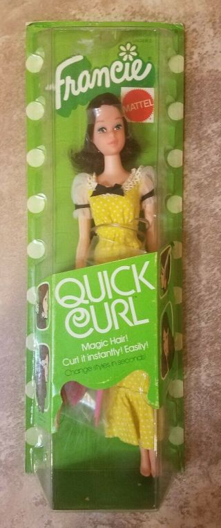 Vintage 1972 Quick Curl Francie