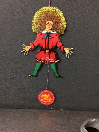 Struwwelpeter Cardboard Cutout Paper Doll Vintage Moving Arms And Legs