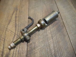 L4218 - Steam Whistle,  Brass Antique Cylinder Dia.  2 - 1/2 "