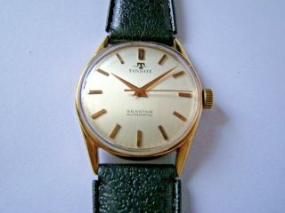 Splendid Vintage,  50s,  TISSOT Seastar men ' s watch,  SWISS,  AUTOMATIC Cal 783 GP 8