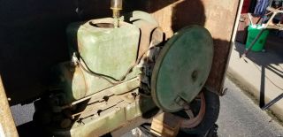 Vintage 2hp Fairbanks Morse Model Z Hit Miss Gas Engine cement mixer 7