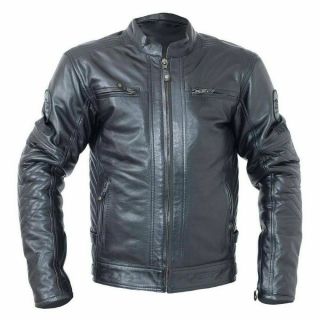 Rst 1834 Retro Ii Leather Jacket Vintage Black Chest Uk 48 Bnwt