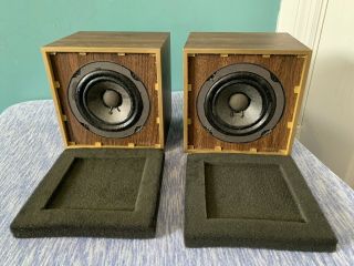 Auratone 5c " Sound Cube " Vintage Speaker Pair - Made In Usa