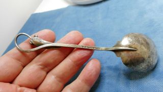 ARTS & CRAFTS AUSTRALIAN STERLING SILVER SPOON BY SARGISONS 