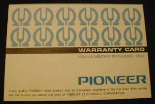 Vintage Pioneer Spec 4 Pro Rack Mount Stereo Power Amplifier Japan 1979 Rare 11