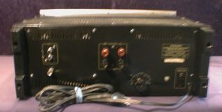 Vintage Pioneer Spec 4 Pro Rack Mount Stereo Power Amplifier Japan 1979 Rare 7