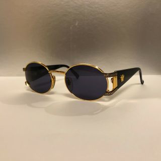 Gianni Versace Mod S60 Col 49l Vintage Sunglasses Great Con Rare