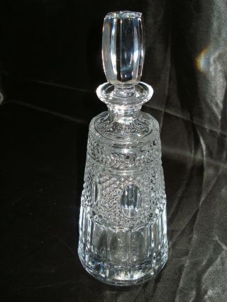 Antique Baccarat Crystal Avignon Decanter.  Circa Late 19th Century.  5 LBS. 2