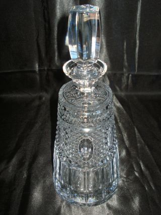 Antique Baccarat Crystal Avignon Decanter.  Circa Late 19th Century.  5 LBS. 6