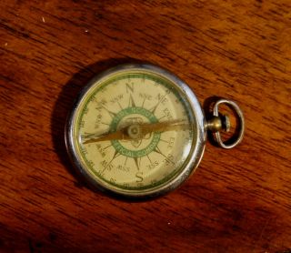 Rare Vintage Official Girl Scouts Pocket Compass 1910 