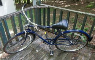 Vintage 70 ' s Raleigh T1 20/30 England Bike Bicycle W/ Brooks Seat 3