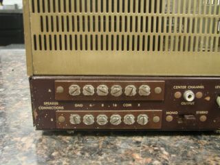 Vintage The Fisher SA 100 1950 ' s Tube Amplifier 5