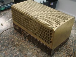Vintage The Fisher SA 100 1950 ' s Tube Amplifier 6