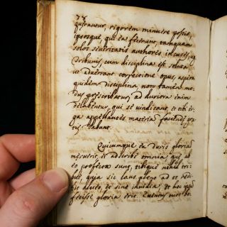1690 MANUSCRIPT Breviarium Politicorum HAND WRITTEN Cardinal Mazarin VELLUM RARE 12