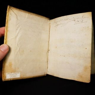 1690 MANUSCRIPT Breviarium Politicorum HAND WRITTEN Cardinal Mazarin VELLUM RARE 5