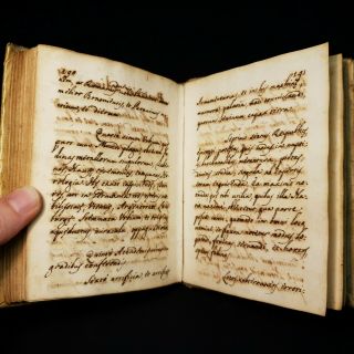 1690 MANUSCRIPT Breviarium Politicorum HAND WRITTEN Cardinal Mazarin VELLUM RARE 7