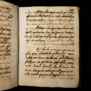 1690 MANUSCRIPT Breviarium Politicorum HAND WRITTEN Cardinal Mazarin VELLUM RARE 9