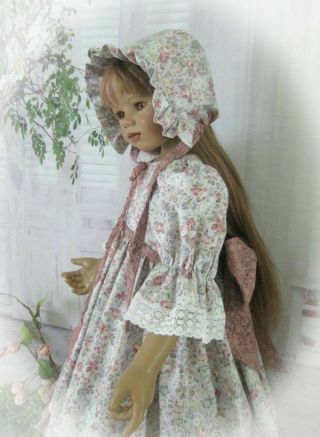 " Garden Market " 4 Pc.  Vintage Style Dress Set For Your Special Himstedt Dolls,