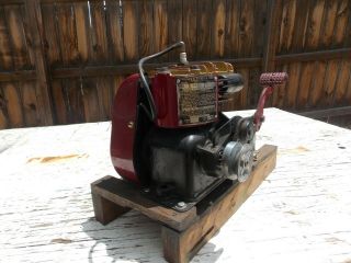 Antique Briggs & Stratton Type 95475 Model WMB Kick Start Engine Runs 2