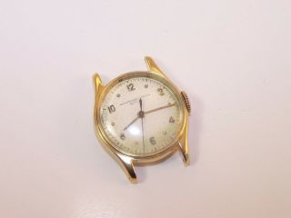 Vintage Vacheron Constantin Geneve 18k Solid Gold Swiss 17 Jewel Watch