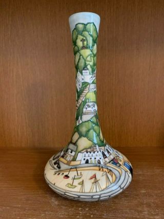 Moorcroft Vase Clovelly Limited Edition Of 100 Paul Hilditch Rare