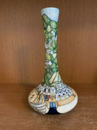 MOORCROFT VASE CLOVELLY LIMITED EDITION OF 100 PAUL HILDITCH RARE 2