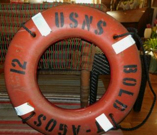 2 Vintage Antique 30 " Life Preserver Bouy Rings,  Float Nautical Ship