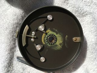 Vintage Hardy Perfect Fly Fishing Reel - 3 3/8 
