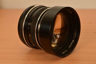 Vintage CARL ZEISS Planar 1.  4/85mm HFT Lens Rollei QBM Mount 5