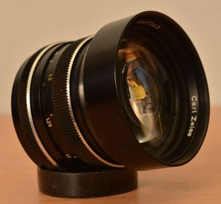 Vintage CARL ZEISS Planar 1.  4/85mm HFT Lens Rollei QBM Mount 6