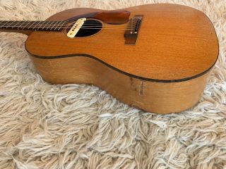 Vintage 1967 Gibson LG - 0 Natural Acoustic Electric USA Made Guitar w/ Case 3